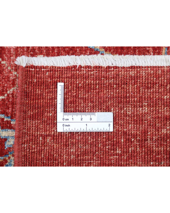 Ziegler 9' 0" X 11' 6" Hand Knotted Wool Rug 9' 0" X 11' 6" (274 X 351) / Red / Wool