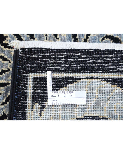 Ziegler 8' 0" X 9' 11" Hand Knotted Wool Rug 8' 0" X 9' 11" (244 X 302) / Black / Wool