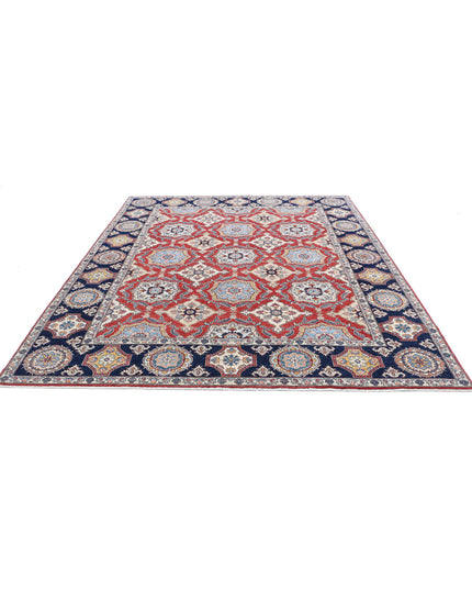 Ziegler 8' 2" X 9' 9" Hand Knotted Wool Rug 8' 2" X 9' 9" (249 X 297) / Red / Wool