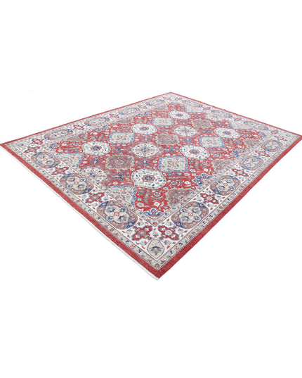 Ziegler 7' 9" X 10' 0" Hand Knotted Wool Rug 7' 9" X 10' 0" (236 X 305) / Red / Wool