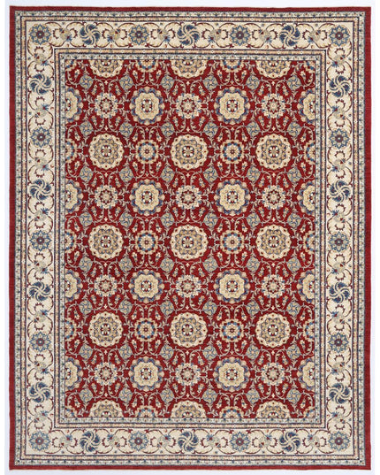 Ziegler 13' 2" X 17' 0" Hand Knotted Wool Rug 13' 2" X 17' 0" (401 X 518) / Red / Wool