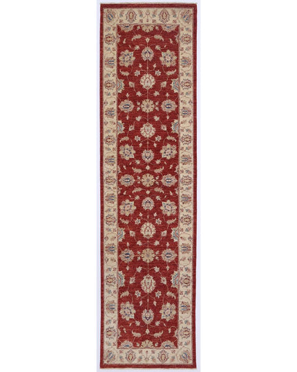 Ziegler 2' 7" X 10' 0" Hand Knotted Wool Rug 2' 7" X 10' 0" (79 X 305) / Red / Wool