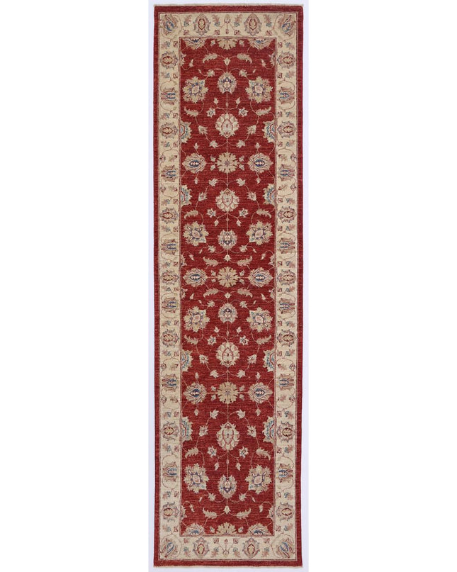 Ziegler 2' 7" X 10' 0" Hand Knotted Wool Rug 2' 7" X 10' 0" (79 X 305) / Red / Wool