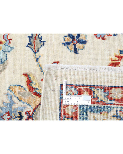 Ziegler 5' 6" X 8' 1" Hand Knotted Wool Rug 5' 6" X 8' 1" (168 X 246) / Ivory / Wool