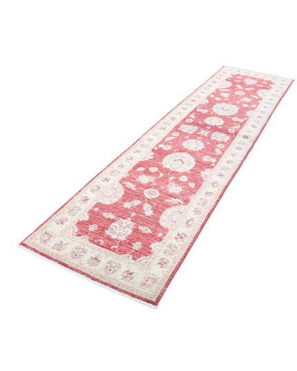 Ziegler 2' 6" X 10' 0" Hand Knotted Wool Rug 2' 6" X 10' 0" (76 X 305) / Red / Wool