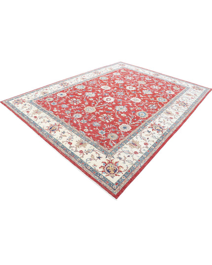 Ziegler 8' 2" X 11' 0" Hand Knotted Wool Rug 8' 2" X 11' 0" (249 X 335) / Red / Wool