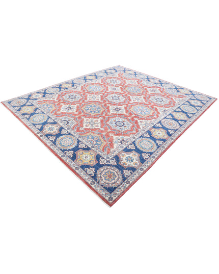 Ziegler 8' 1" X 9' 8" Hand Knotted Wool Rug 8' 1" X 9' 8" (246 X 295) / Red / Wool