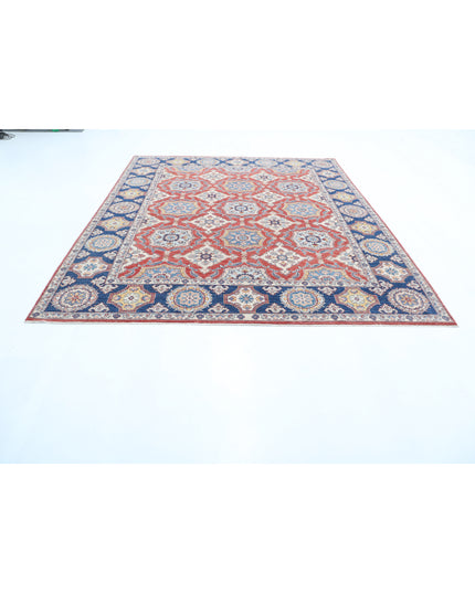 Ziegler 8' 1" X 9' 8" Hand Knotted Wool Rug 8' 1" X 9' 8" (246 X 295) / Red / Wool