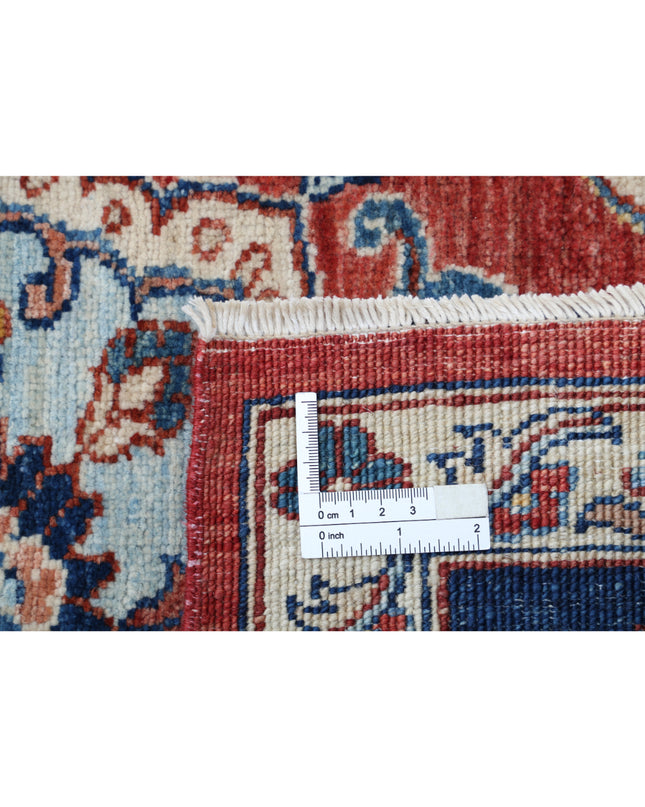 Ziegler 8' 1" X 9' 8" Hand Knotted Wool Rug 8' 1" X 9' 8" (246 X 295) / Red / Wool