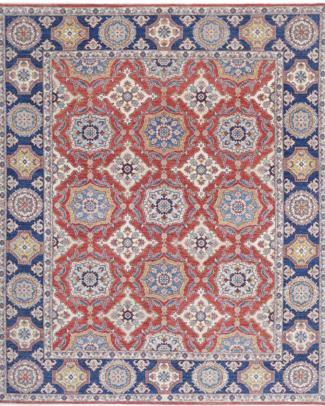 Ziegler 8' 1" X 9' 8" Hand Knotted Wool Rug 8' 1" X 9' 8" (246 X 295) / Red / Wool