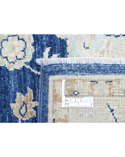 Ziegler 8' 9" X 11' 10" Hand Knotted Wool Rug 8' 9" X 11' 10" (267 X 361) / Blue / Wool