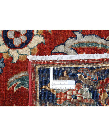Ziegler 4' 0" X 13' 6" Hand Knotted Wool Rug 4' 0" X 13' 6" (122 X 411) / Red / Wool