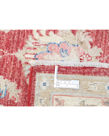 Ziegler 3' 10" X 5' 9" Hand Knotted Wool Rug 3' 10" X 5' 9" (117 X 175) / Red / Wool