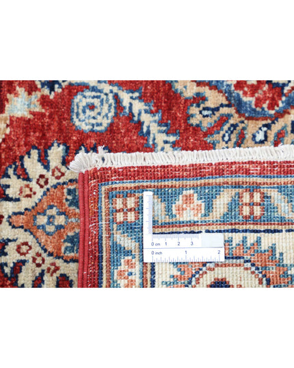 Ziegler 3' 10" X 5' 9" Hand Knotted Wool Rug 3' 10" X 5' 9" (117 X 175) / Red / Wool