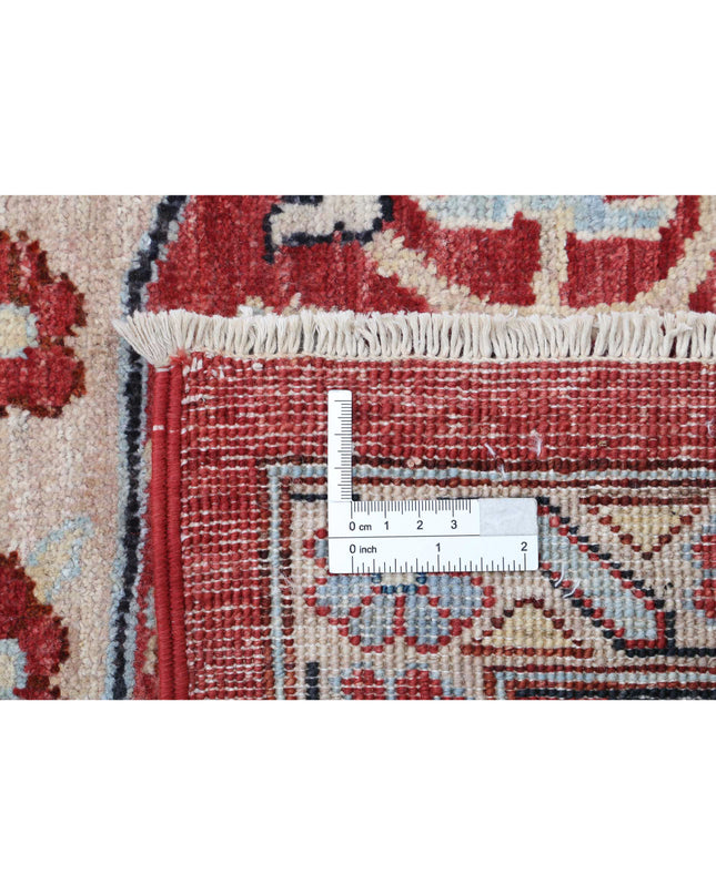 Ziegler 8' 9" X 11' 8" Hand Knotted Wool Rug 8' 9" X 11' 8" (267 X 356) / Red / Wool