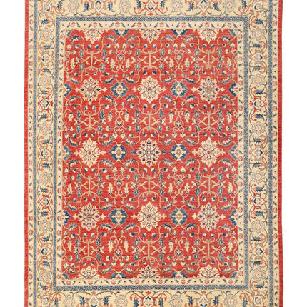 Ziegler 7' 9" X 9' 8" Hand Knotted Wool Rug 7' 9" X 9' 8" (236 X 295) / Beige / Wool