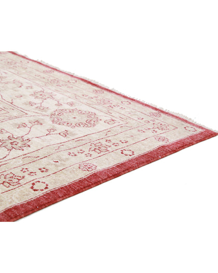 Ziegler 11' 10" X 15' 9" Hand Knotted Wool Rug 11' 10" X 15' 9" (361 X 480) / Red / Wool
