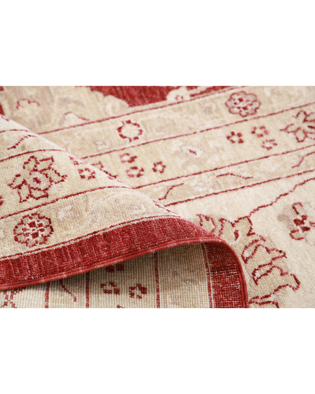 Ziegler 11' 10" X 15' 9" Hand Knotted Wool Rug 11' 10" X 15' 9" (361 X 480) / Red / Wool