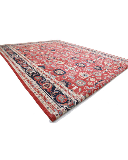 Ziegler 17' 8" X 25' 9" Hand Knotted Wool Rug 17' 8" X 25' 9" (539 X 785) / Red / Wool