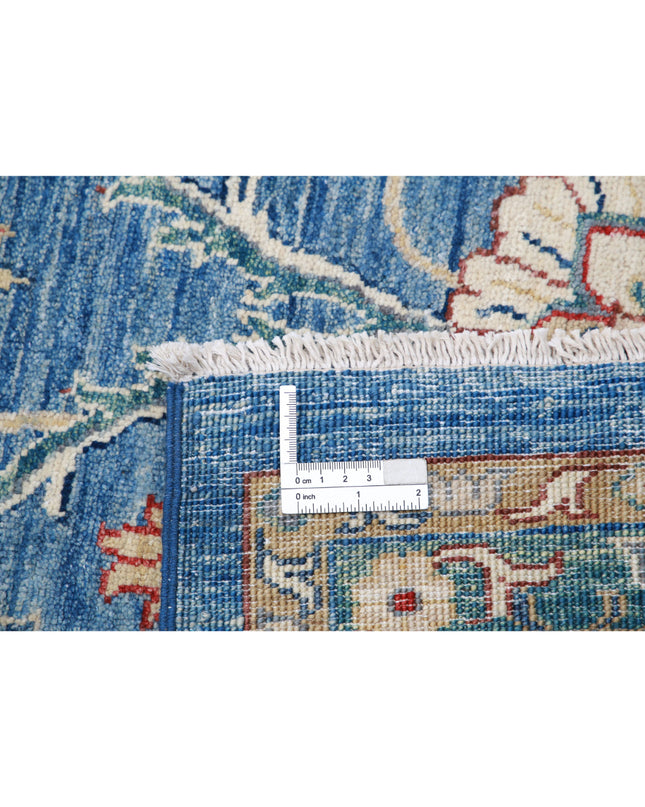Ziegler 13' 2" X 20' 9" Hand Knotted Wool Rug 13' 2" X 20' 9" (401 X 632) / Blue / Wool