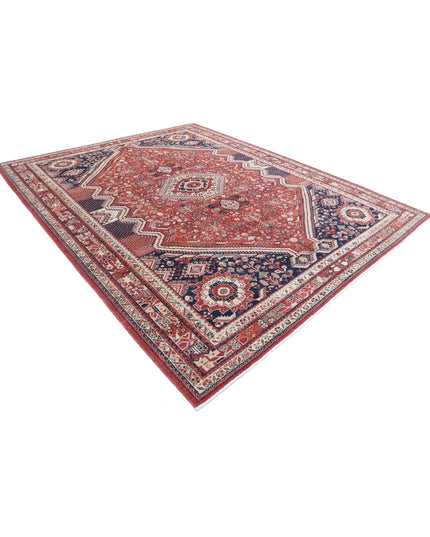 Ziegler 9' 1" X 11' 7" Hand Knotted Wool Rug 9' 1" X 11' 7" (277 X 353) / Red / Wool