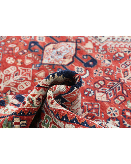 Ziegler 9' 1" X 11' 7" Hand Knotted Wool Rug 9' 1" X 11' 7" (277 X 353) / Red / Wool