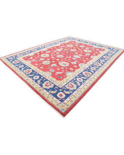 Ziegler 10' 1" X 13' 2" Hand Knotted Wool Rug 10' 1" X 13' 2" (307 X 401) / Red / Wool