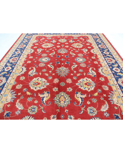 Ziegler 10' 1" X 13' 2" Hand Knotted Wool Rug 10' 1" X 13' 2" (307 X 401) / Red / Wool