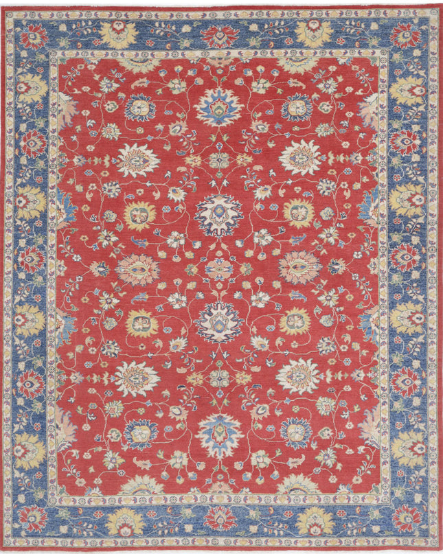 Ziegler 8' 11" X 11' 0" Hand Knotted Wool Rug 8' 11" X 11' 0" (272 X 335) / Red / Wool