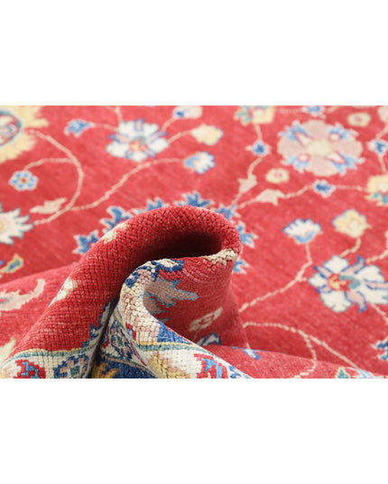 Ziegler 8' 11" X 11' 8" Hand Knotted Wool Rug 8' 11" X 11' 8" (272 X 356) / Red / Wool