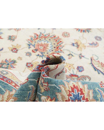 Ziegler 8' 0" X 9' 6" Hand Knotted Wool Rug 8' 0" X 9' 6" (244 X 290) / Ivory / Wool