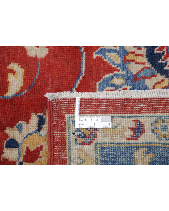 Ziegler 8' 3" X 9' 3" Hand Knotted Wool Rug 8' 3" X 9' 3" (251 X 282) / Red / Wool