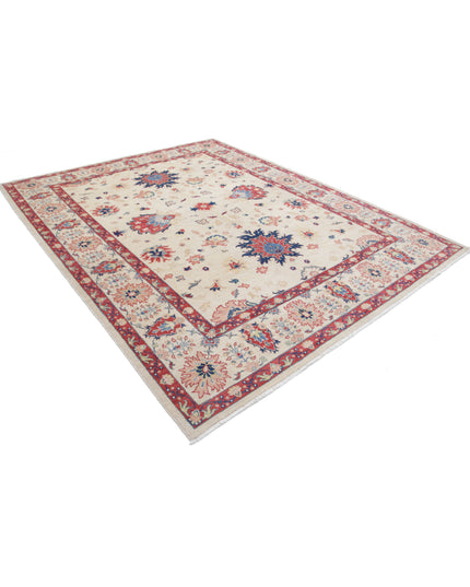 Ziegler 8' 0" X 10' 0" Hand Knotted Wool Rug 8' 0" X 10' 0" (244 X 305) / Ivory / Wool