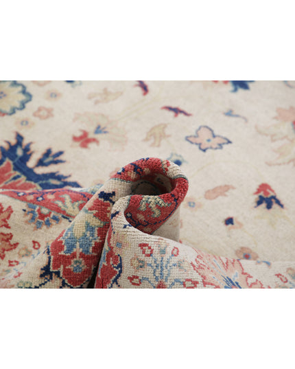 Ziegler 8' 0" X 10' 0" Hand Knotted Wool Rug 8' 0" X 10' 0" (244 X 305) / Ivory / Wool