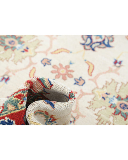 Ziegler 6' 7" X 9' 3" Hand Knotted Wool Rug 6' 7" X 9' 3" (201 X 282) / Ivory / Wool