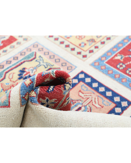 Ziegler 6' 7" X 11' 2" Hand Knotted Wool Rug 6' 7" X 11' 2" (201 X 340) / Ivory / Wool