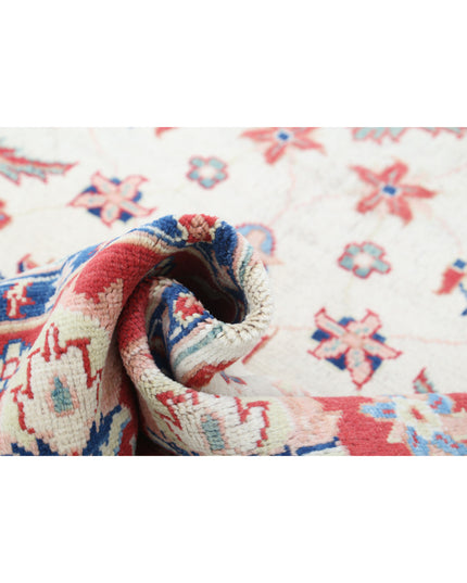 Ziegler 6' 8" X 10' 5" Hand Knotted Wool Rug 6' 8" X 10' 5" (203 X 318) / Ivory / Wool