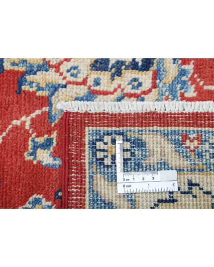 Ziegler 4' 8" X 6' 10" Hand Knotted Wool Rug 4' 8" X 6' 10" (142 X 208) / Red / Wool