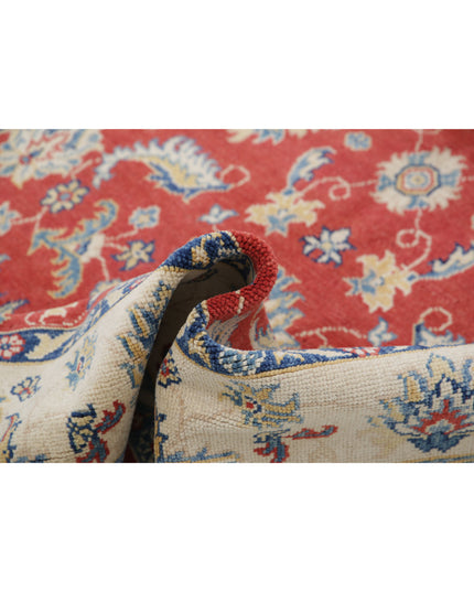 Ziegler 4' 9" X 6' 9" Hand Knotted Wool Rug 4' 9" X 6' 9" (145 X 206) / Red / Wool