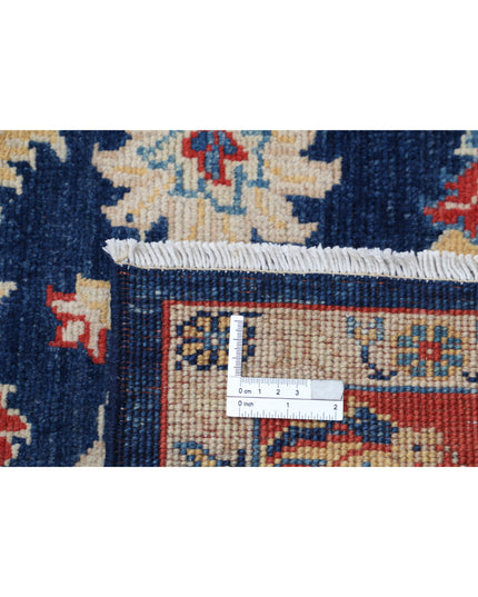 Ziegler 4' 10" X 6' 4" Hand Knotted Wool Rug 4' 10" X 6' 4" (147 X 193) / Blue / Wool