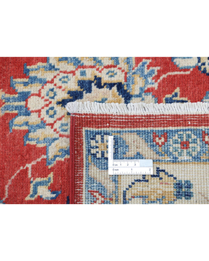 Ziegler 4' 9" X 6' 8" Hand Knotted Wool Rug 4' 9" X 6' 8" (145 X 203) / Red / Wool