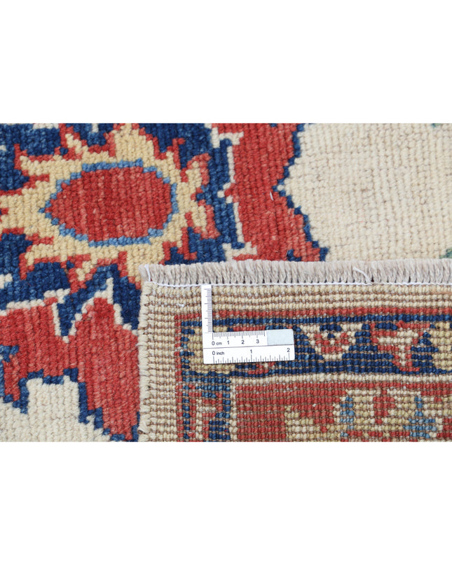 Ziegler 5' 1" X 6' 9" Hand Knotted Wool Rug 5' 1" X 6' 9" (155 X 206) / Ivory / Wool