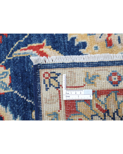 Ziegler 4' 8" X 6' 9" Hand Knotted Wool Rug 4' 8" X 6' 9" (142 X 206) / Blue / Wool