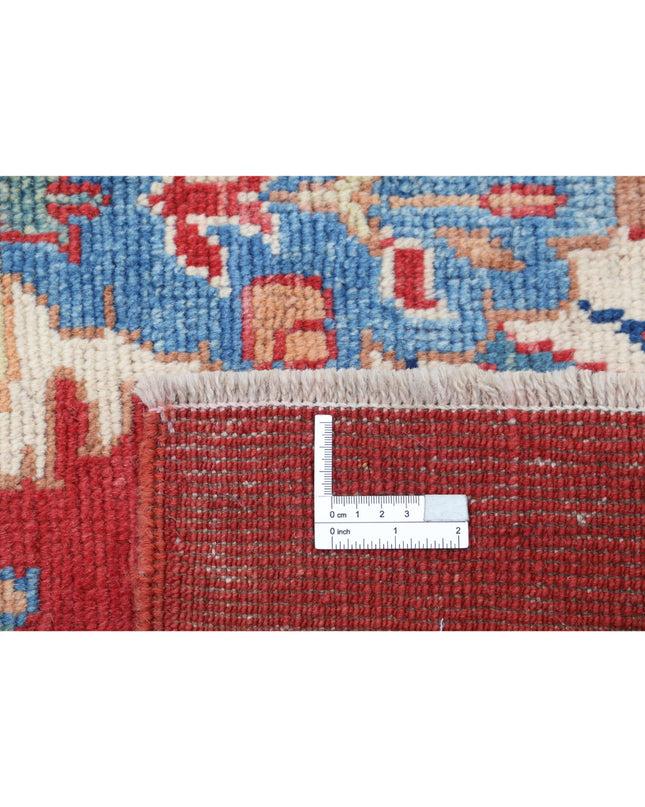 Ziegler 5' 1" X 6' 7" Hand Knotted Wool Rug 5' 1" X 6' 7" (155 X 201) / Red / Wool