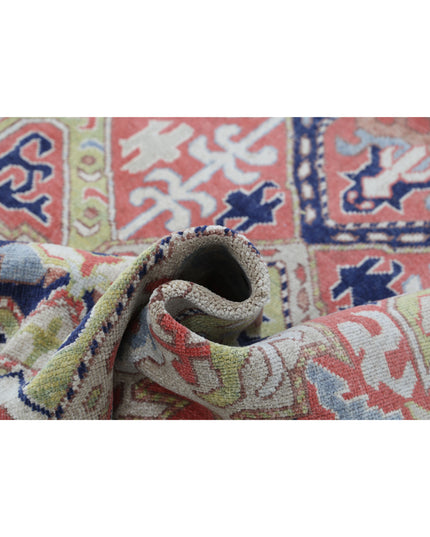 Ziegler 5' 2" X 6' 11" Hand Knotted Wool Rug 5' 2" X 6' 11" (158 X 211) / Red / Wool