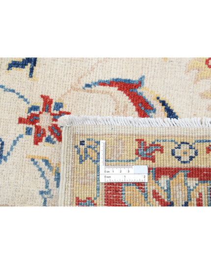 Ziegler 4' 10" X 6' 4" Hand Knotted Wool Rug 4' 10" X 6' 4" (147 X 193) / Ivory / Wool