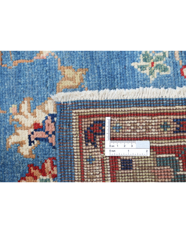 Ziegler 4' 1" X 5' 11" Hand Knotted Wool Rug 4' 1" X 5' 11" (124 X 180) / Blue / Wool