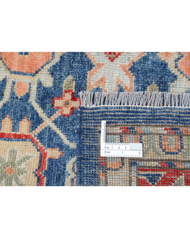 Ziegler 5' 1" X 7' 3" Hand Knotted Wool Rug 5' 1" X 7' 3" (155 X 221) / Blue / Wool