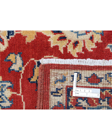 Ziegler 4' 1" X 5' 8" Hand Knotted Wool Rug 4' 1" X 5' 8" (124 X 173) / Red / Wool