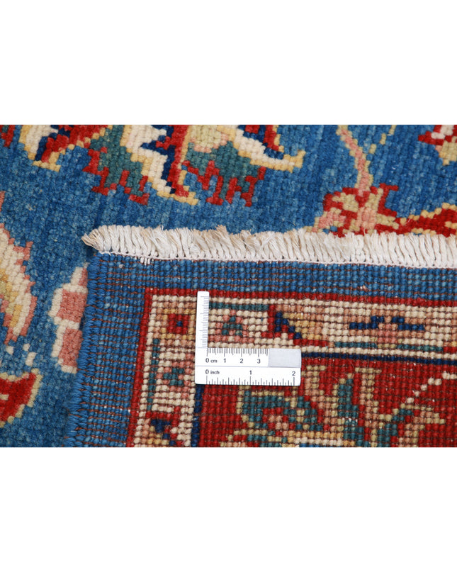 Ziegler 4' 2" X 5' 10" Hand Knotted Wool Rug 4' 2" X 5' 10" (127 X 178) / Blue / Wool